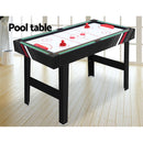 4-in-1 Games Table Soccer Foosball Pool Table Tennis Air Hockey Home Party Gift-5