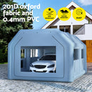 Giantz Inflatable Spray Booth 6X4M Car Paint Tent Filter System Blower-4