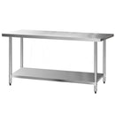 Cefito 1829 x 762mm Commercial Stainless Steel Kitchen Bench-1