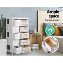 Artiss 5 Chest of Drawers with 5 Baskets - MAY-7