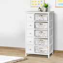 Artiss 5 Chest of Drawers with 5 Baskets - MAY-1