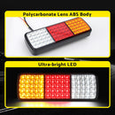 Giantz Pair 75 LED Tail Lights Stop Reverse Indicator 12V Ute Trailer Caravan Truck Boat-6