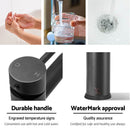 Cefito Bathroom Basin Mixer Tap Round Brass Faucet Vanity Laundry Black-7