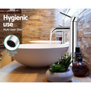 Cefito Bathroom Basin Mixer Tap Round Tall Faucet Vanity Laundry Chrome-7