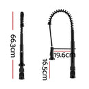 Cefito Kitchen Mixer Tap Pull Down 2 Modes Sink Faucet Basin Laundry Black-2