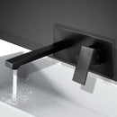 Cefito Bathroom Basin Mixer Tap Separate Faucet Vanity Laundry Black-1