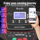 Everfit Treadmill Electric Home Gym Fitness Exercise Machine w/ Sit Up Bar 420mm-5