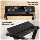 Everfit Treadmill Electric Home Gym Fitness Exercise Fully Foldable 450mm Black-6