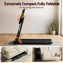 Everfit Treadmill Electric Home Gym Fitness Exercise Fully Foldable 450mm Black-7