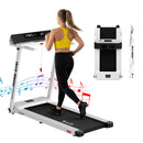 Everfit Treadmill Electric Home Gym Fitness Exercise Fully Foldable 450mm White-1