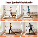 Everfit Treadmill Electric Home Gym Fitness Exercise Fully Foldable 450mm White-5