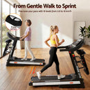 Everfit Treadmill Electric Home Gym Fitness Exercise Machine w/ Massager 450mm-6