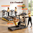 Everfit Treadmill Electric Home Gym Fitness Exercise Machine w/ Massager 480mm-3