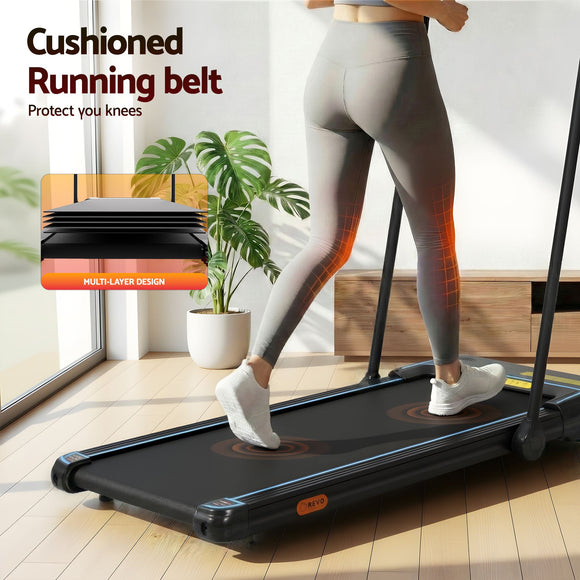 Everfit Treadmill Electric Walking Pad Under Desk Home Gym Fitness 420mm Remote