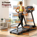 Everfit Treadmill Electric Home Gym Fitness Exercise Machine Hydraulic 420mm-4