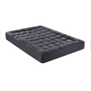 Giselle Bedding Bamboo Charcoal Filling Pillowtop Topper 1000GSM 5cm Thick Pillowtop Pad for Back Pain Relief Washable with 45cm Deep Pocket Queen-8