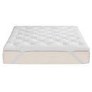 Giselle Queen Pillow Top Mattress Topper 1300GSM White Duck Feather For Old Bed Upgrade 5cm Thick-7