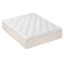 Giselle Queen Pillow Top Mattress Topper 1300GSM White Duck Feather For Old Bed Upgrade 5cm Thick-8