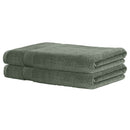 2 Pack Bath Sheets Set Cotton Extra Large Towel Green-3