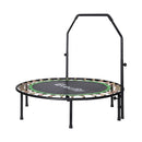 Everfit 48inch Round Fitness Trampoline Rebounder Adjustable Handrail Green-1