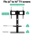 Artiss TV Stand Mount Bracket for 32"-70" LED LCD 2 Tiers Storage Floor Shelf-6