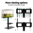 Artiss TV Stand Mount Bracket for 32"-70" LED LCD 2 Tiers Storage Floor Shelf-8