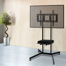 Artiss Mobile TV Stand for 32"-65" TVs Mount Bracket Portable Shelf Trolley Cart-1