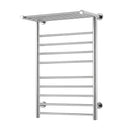 Devanti Electric Heated Towel Rail Rack 14 Bars Wall Mounted Clothes Dry Warmer-1