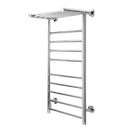 Devanti Electric Heated Towel Rail Rack 14 Bars Wall Mounted Clothes Dry Warmer-8