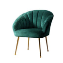 Artiss Armchair Velvet Green Eloise-1