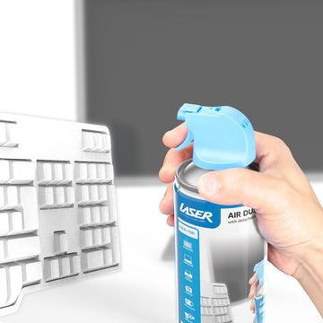 Laser 400ml Air Duster Spray - Computer & Electronics Cleaner - 0