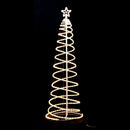 Samland Led 185cm Spiral Rope Light Christmas Tree Star Motif Warm White-1