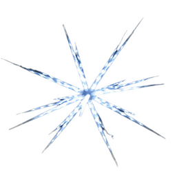 Samland 160 Led Blast Ice Star Ball Christmas Light Decoration White - 0