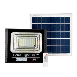 Samland 297 Led Solar Flood Light Outdoor with Remote Control 100W Cold White