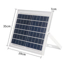 Samland Solar Flood Light Outdoor with Remote Control 60W Cold White-5