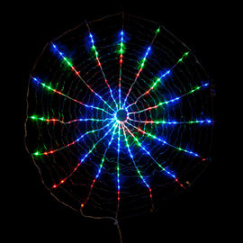 Samland Led Spiral Circle Light for Christmas Decoration Fairy Light Multi Color-256AG