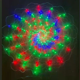 Samland Led Spiral Circle Light for Christmas Decoration Fairy Light Multi Color-256AG - 0