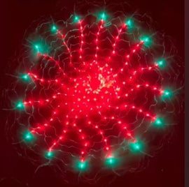 Samland Led Round Circle Wave Effect Fairy Light for Christmas Decoration-256CL - 0