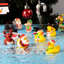 2025 Advent Calendar Christmas Ducks - 24pcs Rubber Duck Advent Calendar 24 Days of Christmas Countdown Toys for Christmas Gifts Party Favors Kids Toddlers Random Duck Gift Box-5