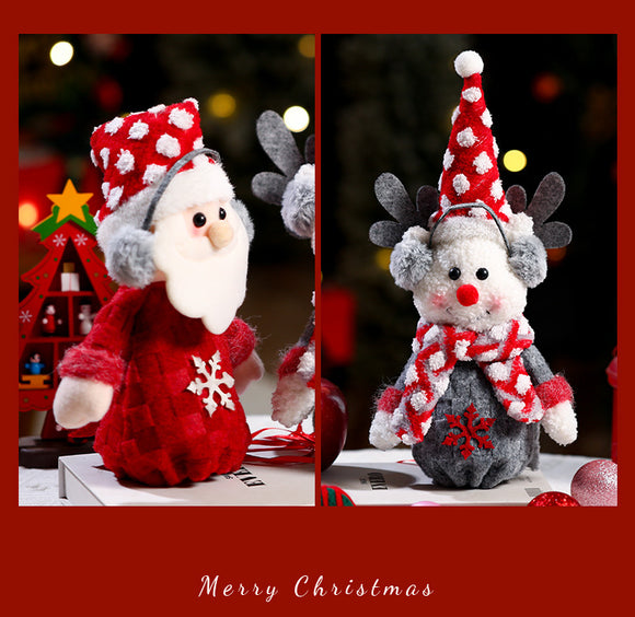 Christmas gift bag,Three-piece Apple Bag for Christmas Eve