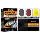 Rayhong Automotive Ceramic Headlight Repair Kit, Repair Scratches Yellow Polishing Headlight Shade Turned New Light-1