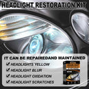 Rayhong Automotive Ceramic Headlight Repair Kit, Repair Scratches Yellow Polishing Headlight Shade Turned New Light-3