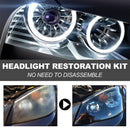 Rayhong Automotive Ceramic Headlight Repair Kit, Repair Scratches Yellow Polishing Headlight Shade Turned New Light-5