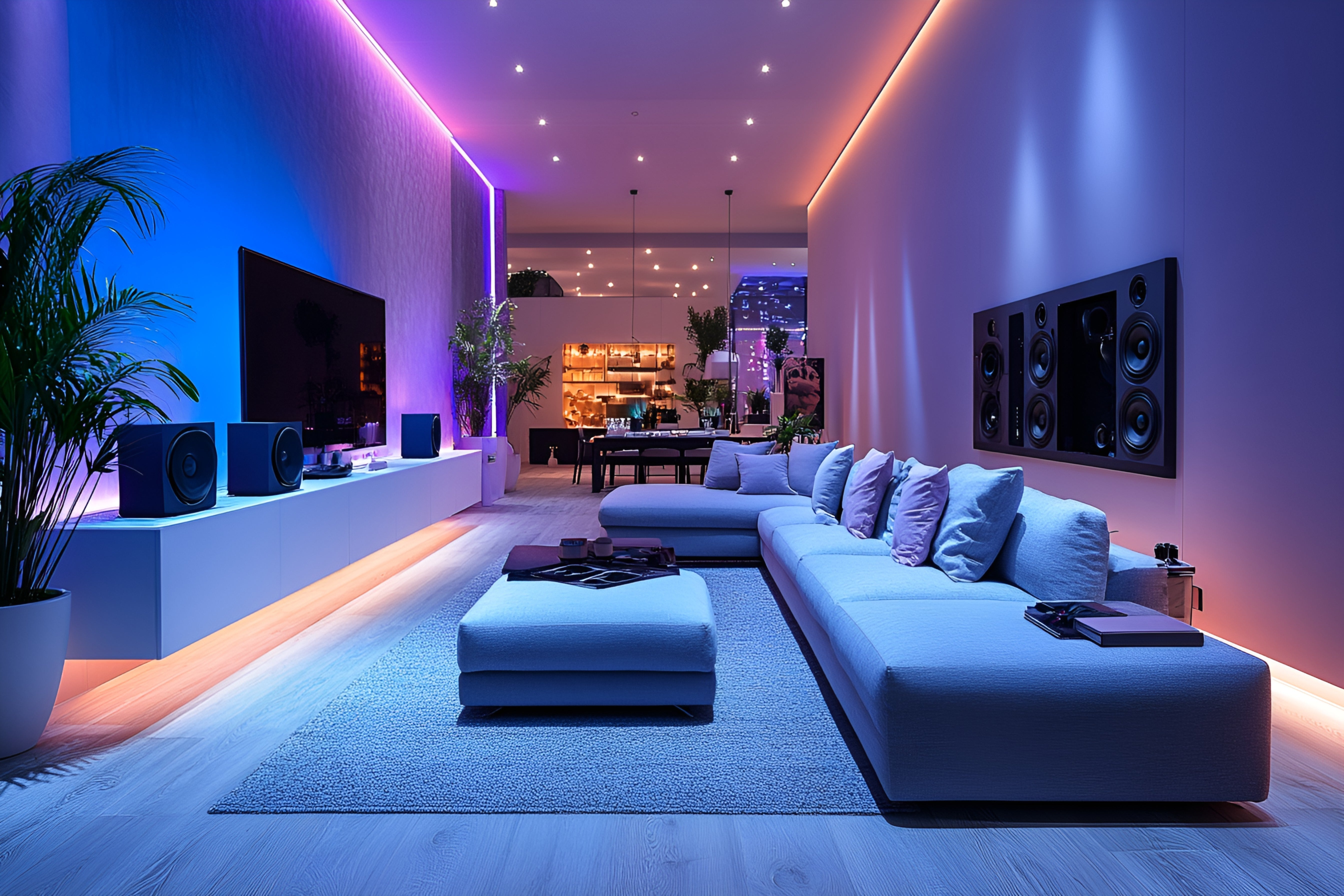 RGB+CCT LED Strip 24W/roll  785LM/roll  Remote control (20PCS) - 0