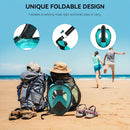 L/XL full-face silicone snorkeling mask, full-dry panoramic snorkeling mirror, camera bracket, large frame anti-leakage and anti-fog swimming mirror set, suitable for adults.-5