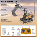 Mini Excavator Toy with Remote & App Control, High-Tech 11-Channel Alloy & Plastic Engineering Vehicle, Fun Toy for Men, Perfect Gift for Kids.-1