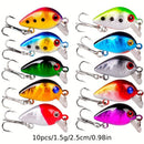 Proberos 20-piece fishing tackle set | hard bait set, suitable for striped bass and bass | scoop hook lure, minnow lure, jumper, pencil-shaped swim bait, fish hook, sea bass lure-3