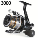 BILLINGS EK 3000 series, 5.2:1 gear ratio, maximum drag force 26LB, aluminum alloy metal line cup, spool reel, suitable for freshwater and seawater-1