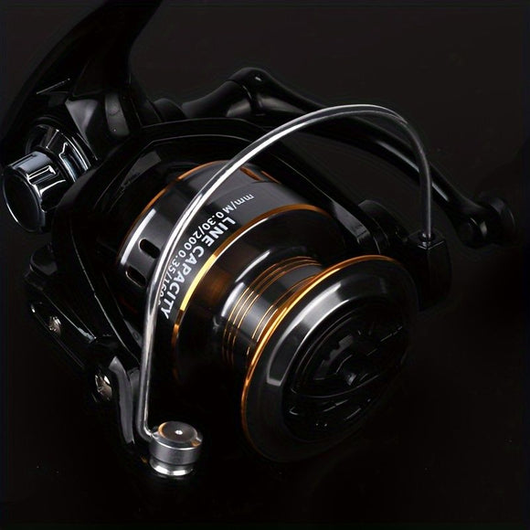 BILLINGS EK 3000 series, 5.2:1 gear ratio, maximum drag force 26LB, aluminum alloy metal line cup, spool reel, suitable for freshwater and seawater