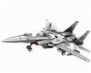 Christmas gift F-15 Eagle Fighter Jet Building Blocks Set, 223 Pieces Military Aircraft Model Kit for Kids & Enthusiasts（F15 fighter）-1